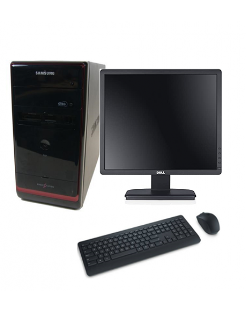 Used Core i3 2nd Generation Desktop PC Full Set with 17 inch Monitor